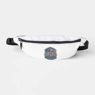 Sacs Banane Tee-shirt graphique vectoriel jardin papillon patr