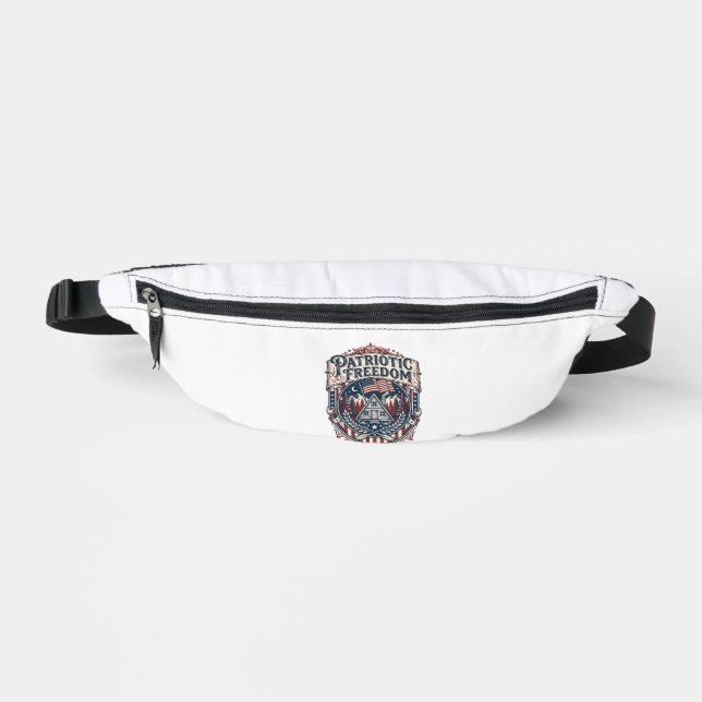 Sacs Banane Tee-shirt graphique vectoriel week-end cabine patr (Recto)