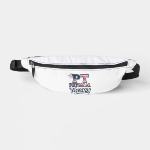 Sacs Banane Thérapie physique patriotique conception de t-shir