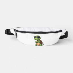 Sacs Banane Tortue de mer Dabbing amoureux des animaux Sauvez