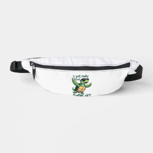 Sacs Banane Tortue de mer qui fait le dab Je suis juste vraime