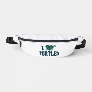 Sacs Banane Tortue de mer Tortue coeur je t'aime Copie Copie