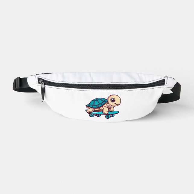 Sacs Banane Tortue de skateboard (Recto)