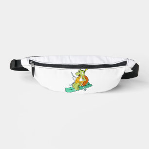 Sacs Banane Tortue en skieur avec ski