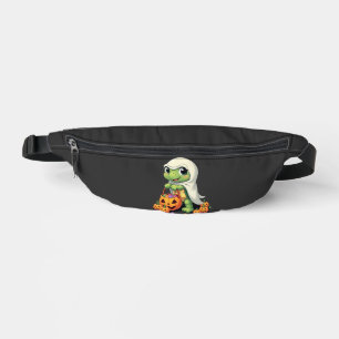 Sacs Banane Tortue fantôme mignonne d'Halloween avec des bonbo