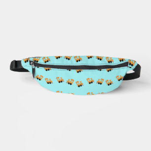 Sacs Banane Train orange en bleu