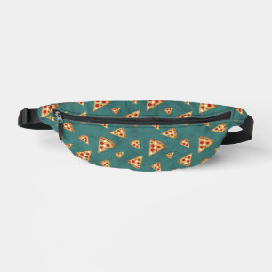 Sacs Banane Tranches de pizza cool motif vert sarcelle vintage