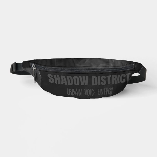 Sacs Banane Underground Bag Unisex Shadow Black (Recto)