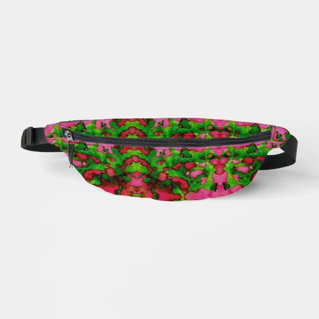 Sacs Banane Une étude en rose et vert (Recto)
