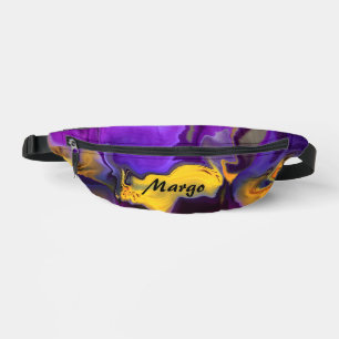 Sacs Banane Une explosion de passion jaune et violette