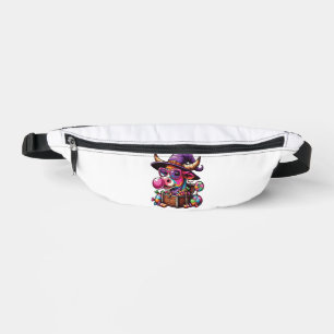 Sacs Banane Vache Highland arc-en-ciel Halloween