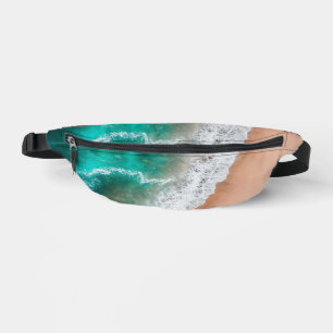 Sacs Banane Vagues sur Sandy Beach Personnel