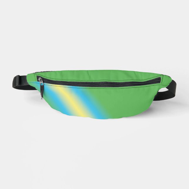 Sacs Banane Vert avec tube jaune (Recto)