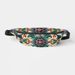 Sacs Banane Vert orange violet portugais Azulejos Carreaux Art
