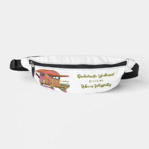 Sacs Banane Vibes de maître-nageur rose pour un week-end de ba