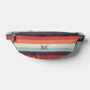 Sacs Banane Vibes d'été Monogramme Motif de bande