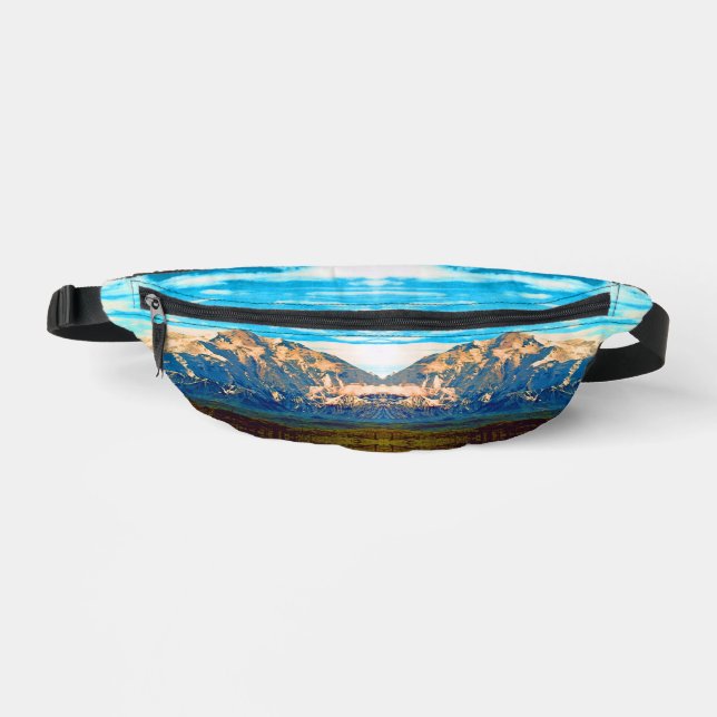 Sacs Banane Vintage USA Alaska Mt Mckinley (Recto)