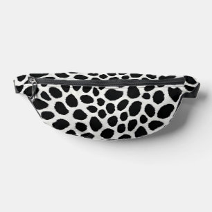 Sacs Banane White Leopard Elégante Collection de luxe tendance