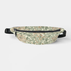 Sacs Banane William Morris Honeysuckle Vert Floral