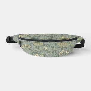 Sacs Banane William Morris Jasmine Bleu Vert Art Botanique