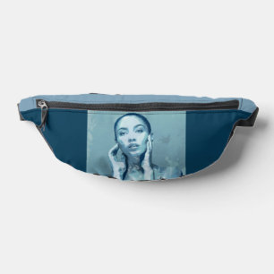Sacs Banane "Woman in Blue" Premium Canvas