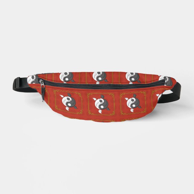 Sacs Banane Yin et Yang le Koi (Recto)