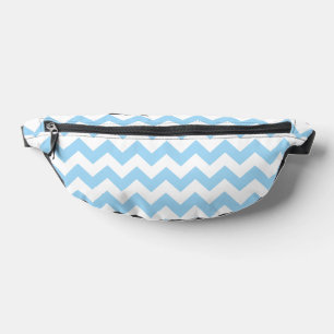 Sacs Banane Zigzag bleu, Chevron bleu, Motif géométrique