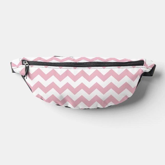 Sacs Banane Zigzag rose, Chevron rose, Motif géométrique (Poser)