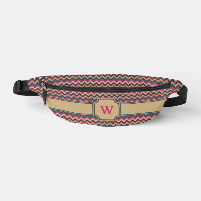 Sacs Banane Zigzag Tropical (Recto)