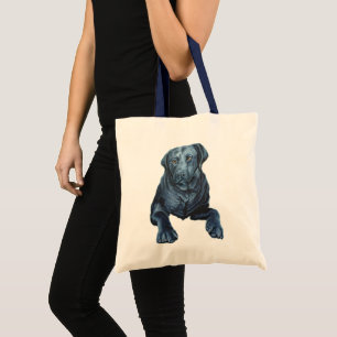 Sacs Black Lab Sacs fourre-tout d'art Blue Dog
