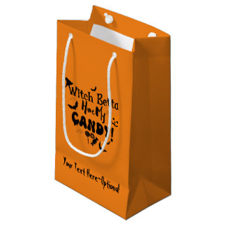 Sacs cadeau/fête d'Halloween Funny personnalisés