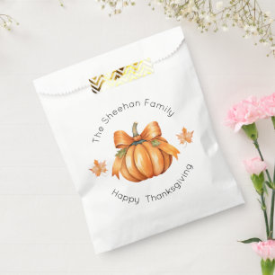Sacs Cadeaux bons thanksgivings, Sac Faveur Réjoui