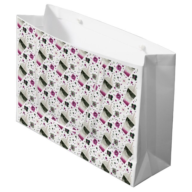 Sacs cadeaux de fierté asexuée (Devant Angle)