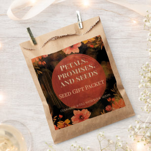 Sacs Cadeaux de Graines de Fleurs de Mariage