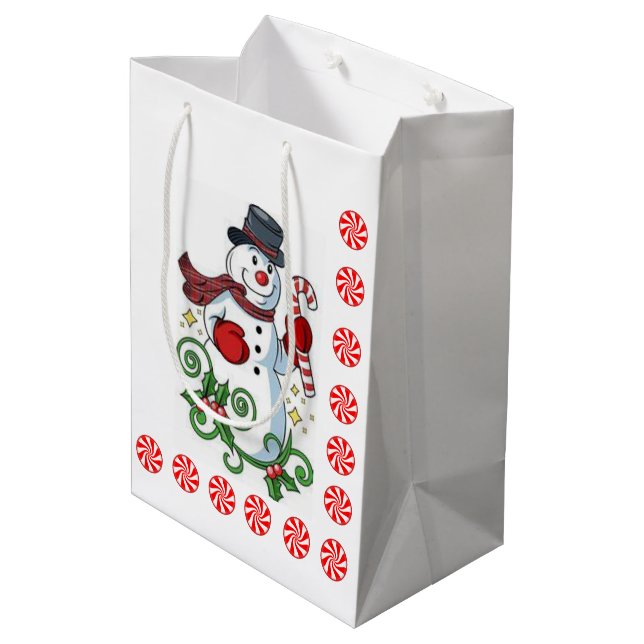 Sacs Cadeaux de Noël (Dos Angle)