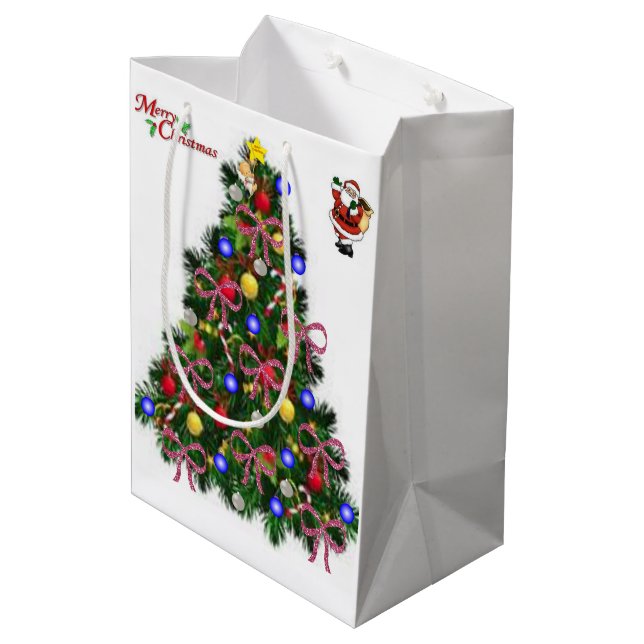 Sacs Cadeaux de Noël (Dos Angle)