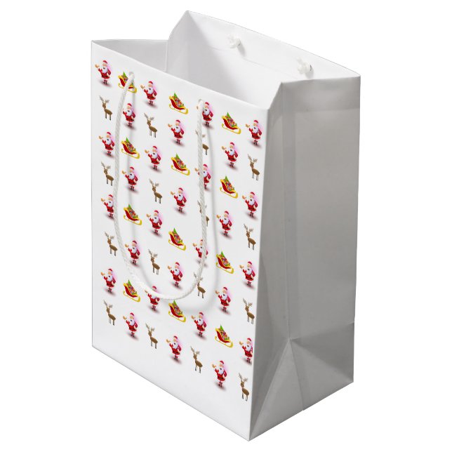 Sacs Cadeaux de Noël (Dos Angle)