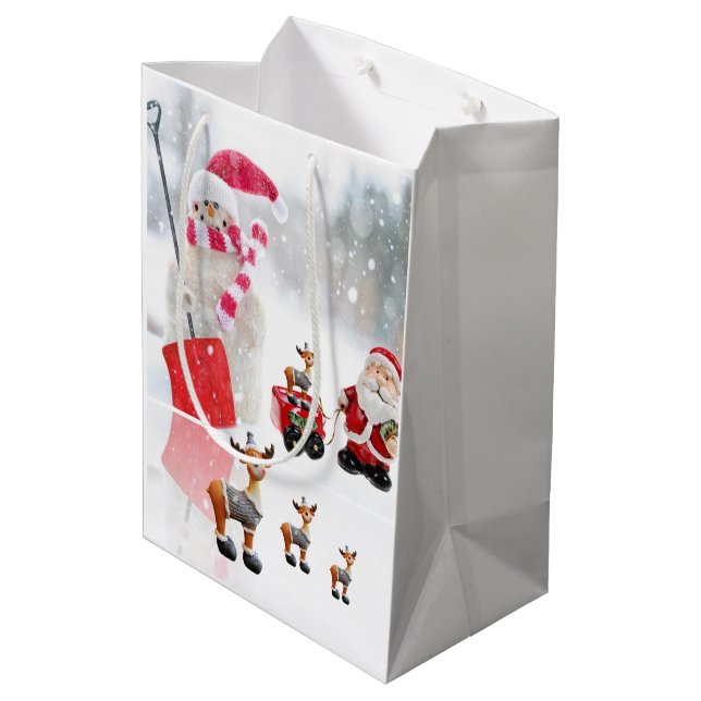 Sacs Cadeaux de Noël (Dos Angle)