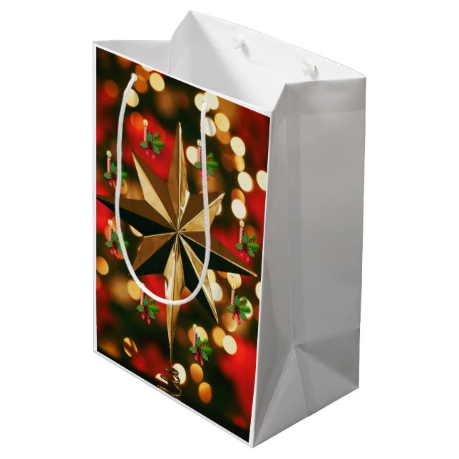 Sacs Cadeaux de Noël (Dos Angle)