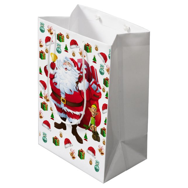 Sacs Cadeaux de Noël (Dos Angle)
