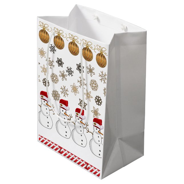 Sacs Cadeaux de Noël (Dos Angle)