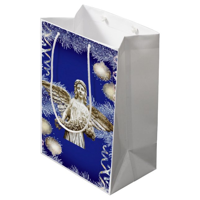 Sacs cadeaux de Noël Angel (Dos Angle)