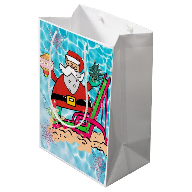 Sacs Cadeaux de Noël de Père Noël (Dos Angle)