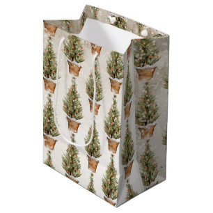 Sacs cadeaux de Noël rustiques