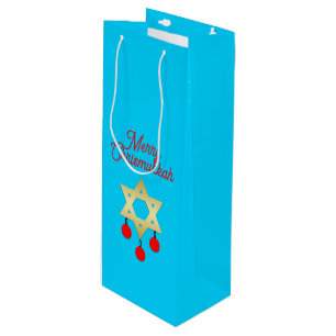 Sacs cadeaux de vin pour Chrismukkah