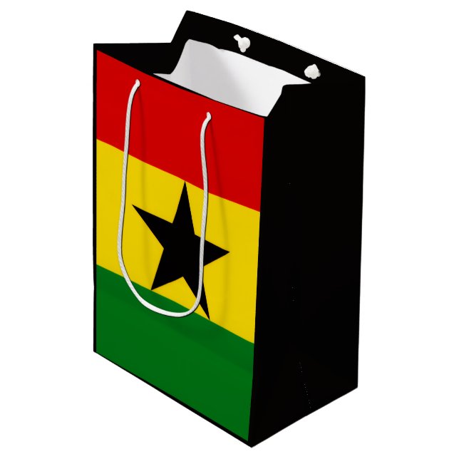 Sacs Cadeaux du Drapeau du Ghana (Devant Angle)