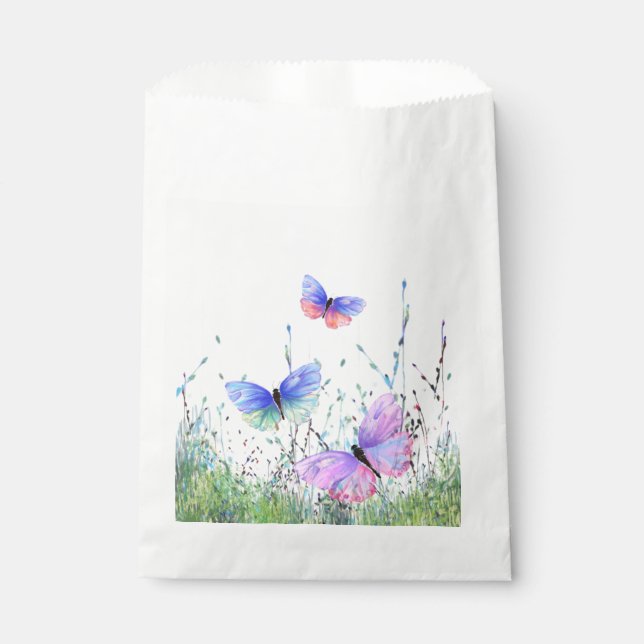 Sacs Cadeaux Favoris Papillons Volants (Devant)