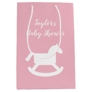 Sacs cadeaux personnalisés pour baby shower avec c