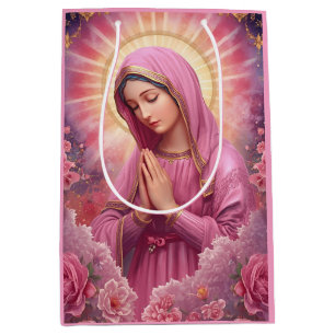Sacs cadeaux Pink Vierge Mary