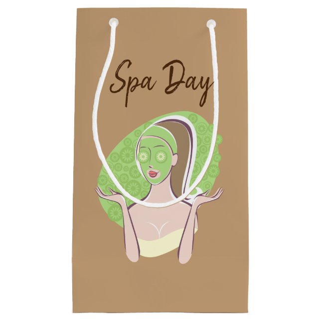 Sacs Cadeaux pour Journée au Spa (Devant)